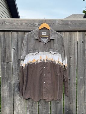 Vintage Ash Creek Trading Western Shirt